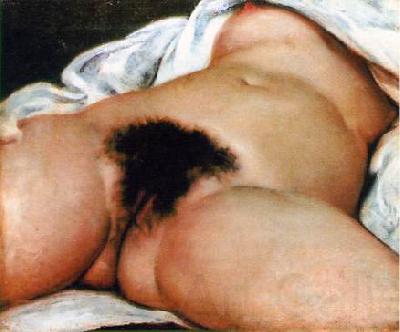 Gustave Courbet The Origin of the World Norge oil painting art